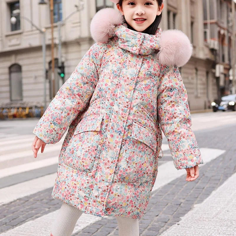 Girls Winter Down Coat